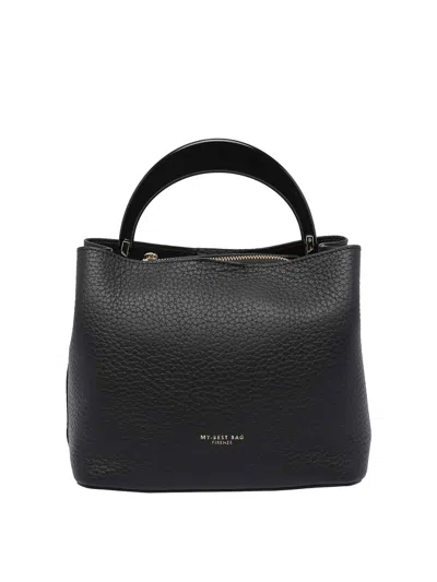 My Best Bag Logo Handbag In Black