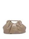 My Best Bag Logo Leather Tote Bag In Neutral