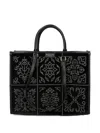 My Best Bag Patterned Tote Bag In Black