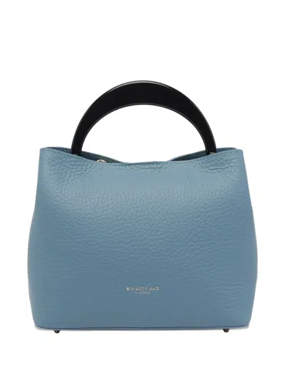 My Best Bag Round Handle Tote Bag In Blue