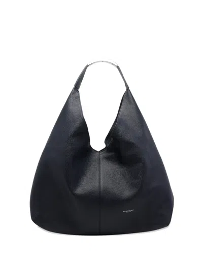 My Best Bag Small Ellisse Leather Shoulder Bag In Blue