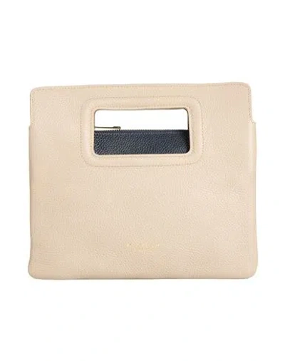 My Best Bag My-best Bag Woman Handbag Taupe Size - Cow Leather In Gray