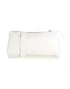 My-best Bags Woman Cross-body Bag Ivory Size - Leather In White