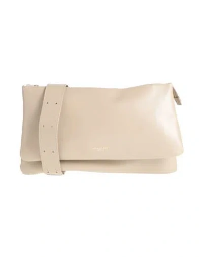 My-best Bags Woman Cross-body Bag Taupe Size - Leather In Grey