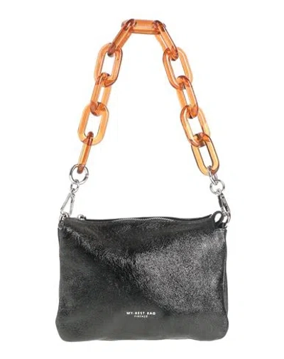 My-best Bags Woman Handbag Black Size - Leather