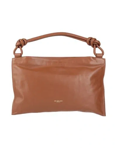 My-best Bags Woman Handbag Brown Size - Leather