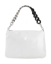 My-best Bags Woman Handbag Light Grey Size - Leather
