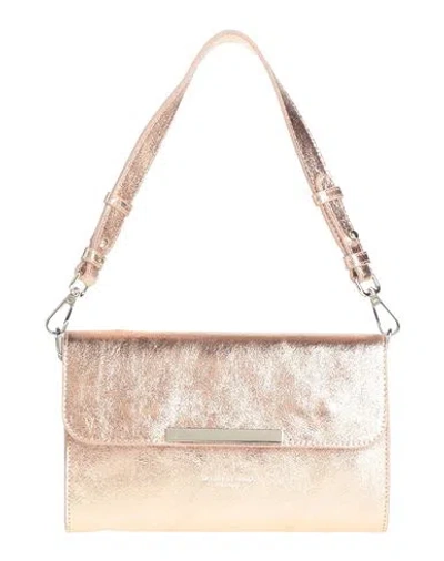My-best Bags Woman Handbag Rose Gold Size - Leather