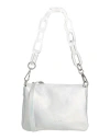 My-best Bags Woman Handbag Silver Size - Leather In Silver