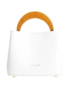 My-best Bags Woman Handbag White Size - Leather