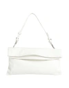 My-best Bags Woman Handbag White Size - Leather