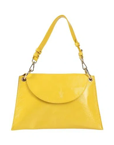 My-best Bags Woman Handbag Yellow Size - Leather