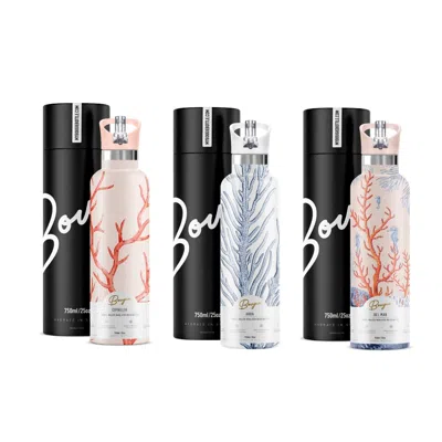 My Bougie Bottle Coral Collection 25oz Bottles In Orange
