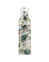 My Bougie Bottle Green Enchanting Birds Insulated Water Bottle Cream Lid