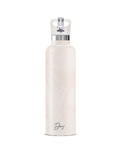 My Bougie Bottle Neutrals La Palmera Palm Tree Insulated Water Bottle Sand