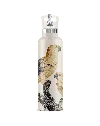 My Bougie Bottle Neutrals Perico Sun Parakeet Insulated Water Bottle Cream Lid