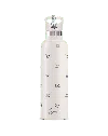 My Bougie Bottle Neutrals Veredus Ii Horse Motif Insulated Water Bottle Cream
