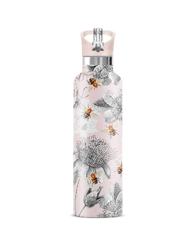 My Bougie Bottle Pink / Purple Etre Bee Insulated Water Bottle