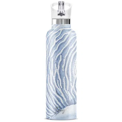 My Bougie Bottle White Gorgonia Nostalgic Reef Insulated Water Bottle