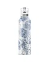 My Bougie Bottle Women's White Toile Fleurie Insulated Water Bottle In White