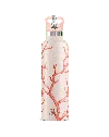 My Bougie Bottle Women's Yellow / Orange Corallia Coral Insulated Water Bottle Peach Lid In Yellow/orange