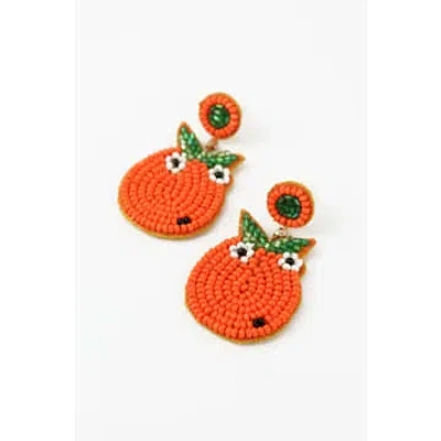 My Doris Mini Orange Earrings