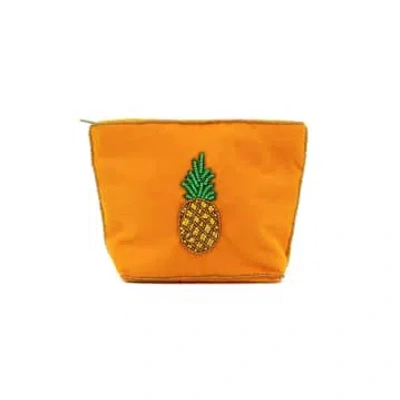 My Doris Pineapple Purse In Orange