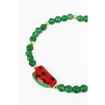My Doris Watermelon Bracelet In Green