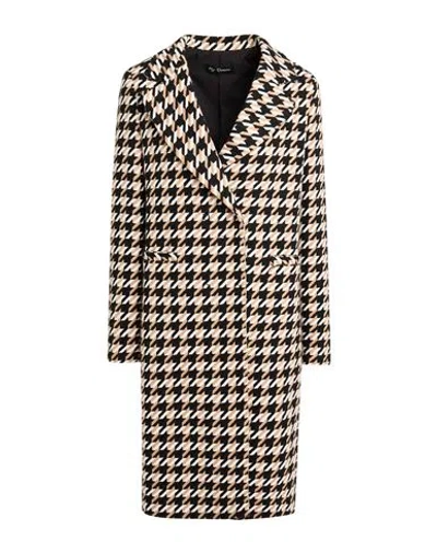 My Dream Woman Coat Black Size 10 Cotton, Polyester, Acrylic, Wool
