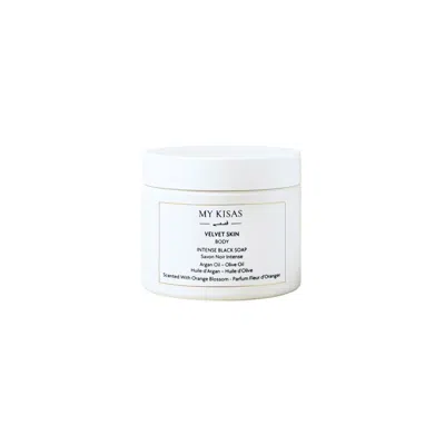 My Kisas Intense Black Soap - With Argan Oil, Olive Black, Orange Essential Oil, Black Seed Oil