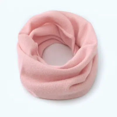 My Little Nature Women's Cashmere Thermal Neck Scarf Cashmere Bandana Neck Warmer For Her - Pink