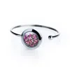 My Little Nature Women's Pink / Purple / Silver Premium Quality Designer Cuff Bracelet With Natural Scottish Heather 