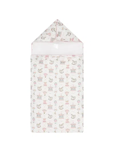 My Little Pie Carousel-print Sleep Bag In White