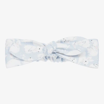 My Little Pie Girls Cute Rabbits Baby Headband In Blue