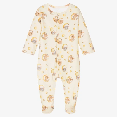 My Little Pie Yellow Spy Mouse Babygrow In White