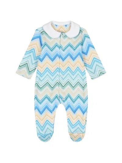 My Little Pie Zig-zag Babygrow In Blue