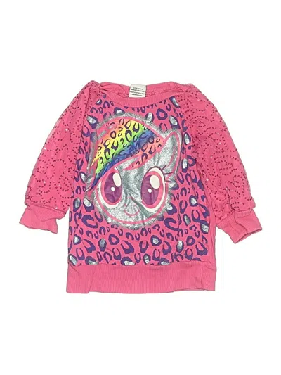 Pre-owned My Little Pony Kids' Pullover Sweater In Pink