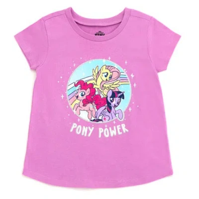 My Little Pony Kids'  Short Sleeve Tee In Purple