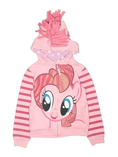 Pre-owned My Little Pony Kids' Zip Up Hoodie In Pink