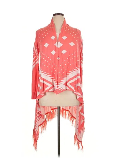 Pre-owned My Michelle Cardigan Sweater In Pink