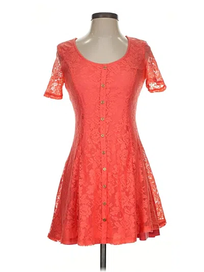 Pre-owned My Michelle Casual Dress In Orange