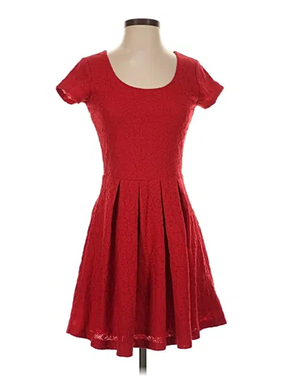 Pre-owned My Michelle Casual Dress In Red