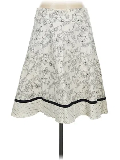 Pre-owned My Michelle Casual Skirt In Ivory