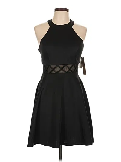 Pre-owned My Michelle Cocktail Dress In Black