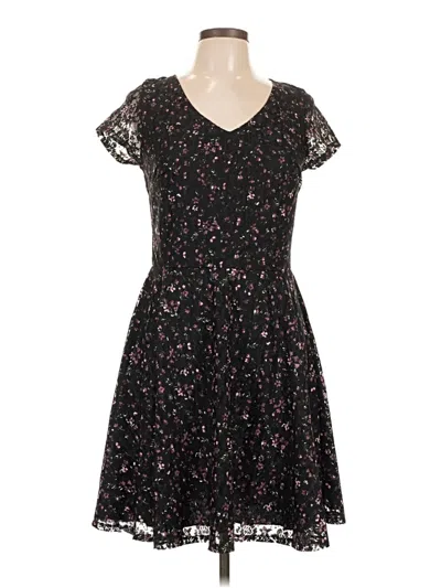 Pre-owned My Michelle Cocktail Dress In Black