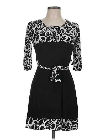 Pre-owned My Michelle Cocktail Dress In Black