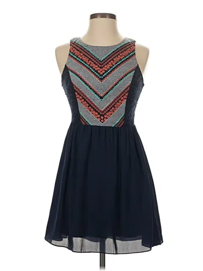 Pre-owned My Michelle Cocktail Dress In Blue