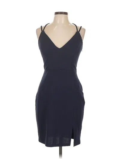 Pre-owned My Michelle Cocktail Dress In Blue