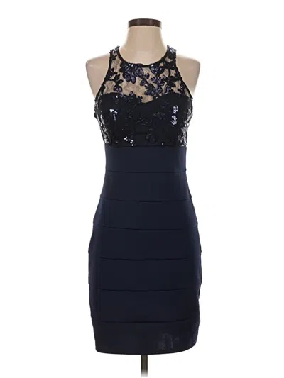 Pre-owned My Michelle Cocktail Dress In Blue