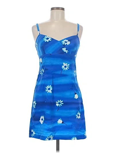 Pre-owned My Michelle Cocktail Dress In Blue